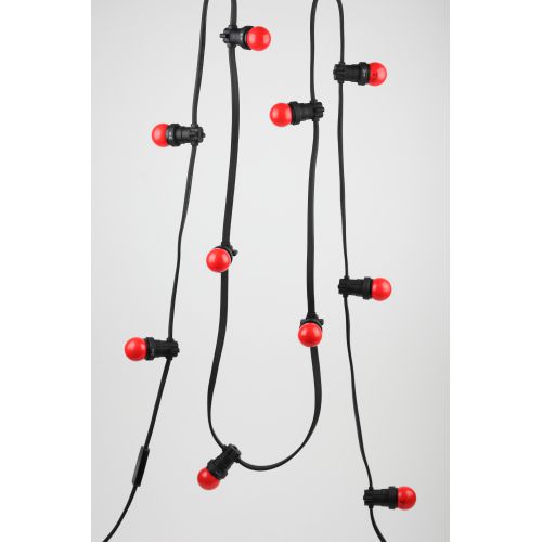 Лампа светодиодная ERARL45-E27 P45 1Вт шар красн. E27 4SMD для белт-лайт ЭРА Б0049575