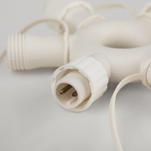 Разветвитель круговой 6 гнезд IP44 24В для гирлянд провод ПВХ Эра Б0051903