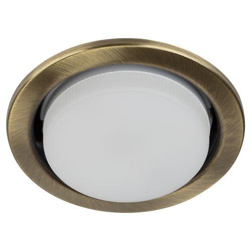 Светильник под лампу Gx53 220В 13Вт бронза ЭРА Б0048951