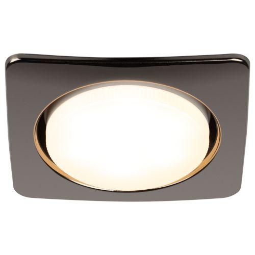 Светильник под лампу Gx53 квадр. 220В 13Вт черн. металл ЭРА Б0048957