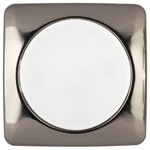 Светильник под лампу Gx53 квадр. 220В 13Вт черн. металл ЭРА Б0048957