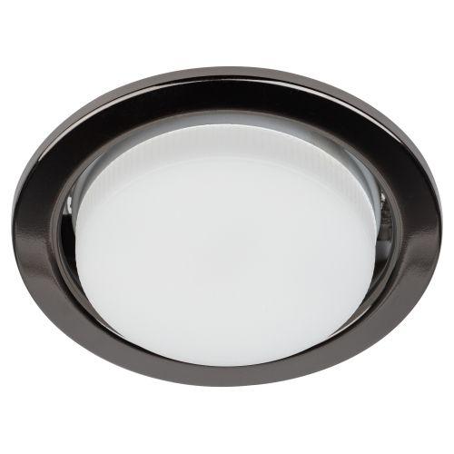 Светильник KL35 BK /1 (к) под лампу Gx53 220В 13Вт черн. металл Эра Б0048945