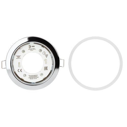 Светильник KL35 CН /1 (к) под лампу Gx53 220В 13Вт хром Эра Б0048946