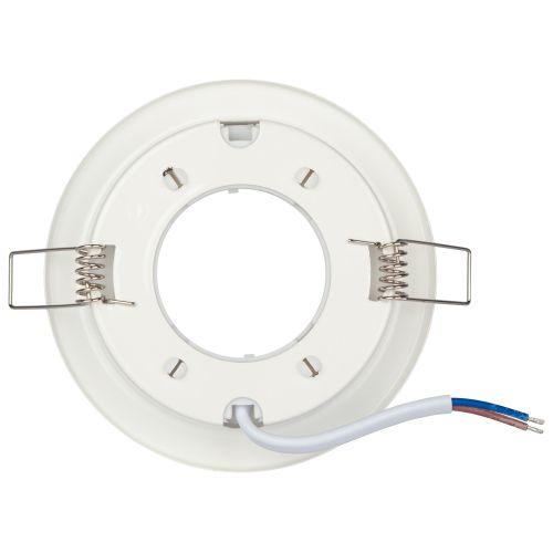 Светильник KL70 WH /1 под лампу Gx53 220В 13Вт тонкий бел. Эра Б0048955