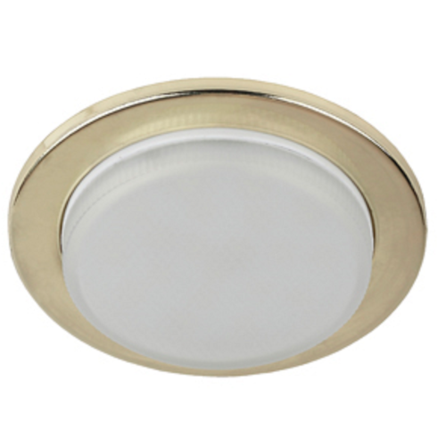 Светильник KL70 GD /1 под лампу Gx53, тонкий 220В, 13Вт, цвет золотой Эра Б0048954