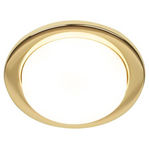 Светильник KL70 GD /1 под лампу Gx53, тонкий 220В, 13Вт, цвет золотой Эра Б0048954