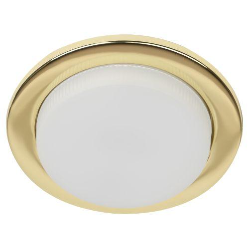 Светильник KL70 GD /1 под лампу Gx53, тонкий 220В, 13Вт, цвет золотой Эра Б0048954