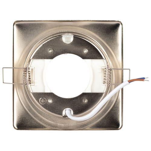 Светильник KL71 SB /1 (к) под лампу Gx53 квадр. 220В 13Вт бронза Эра Б0048958