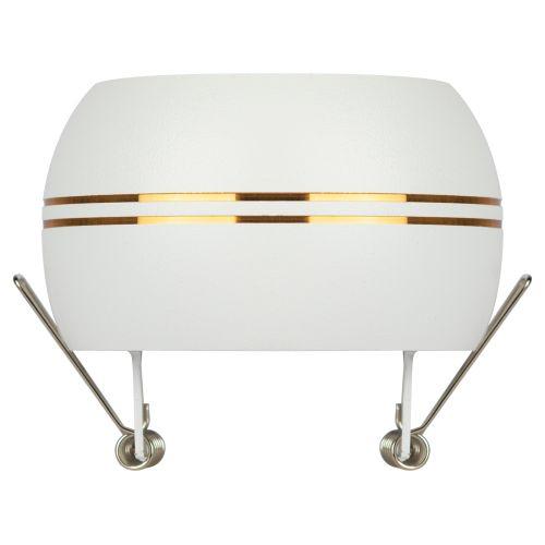 Светильник KL81 WH/GD встраив. под лампу GX53 бел./зол. ЭРА Б0049010