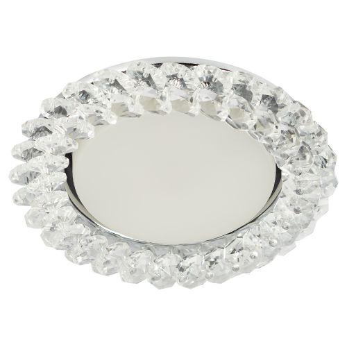 Светильник точечный DK84 CH/WH 13Вт GX53 220В хром./прозр. ЭРА Б0020573