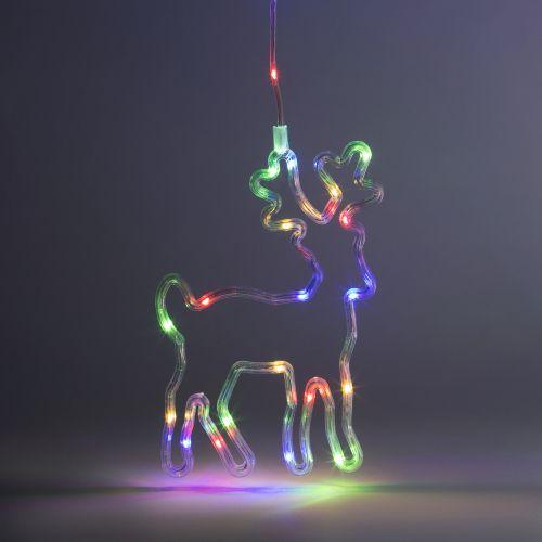 Гирлянда светодиодная Занавес Новый год 2.4х1.1м 171LED мультиколор IP2 220В 8 режимов дл. провода 3м Эра Б0055998