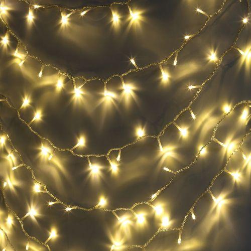 Гирлянда светодиодная "Нить" 5м 48LED 24В IP44 тепл. свет ( без трансформатора Б0041911) ЭРА Б0041904