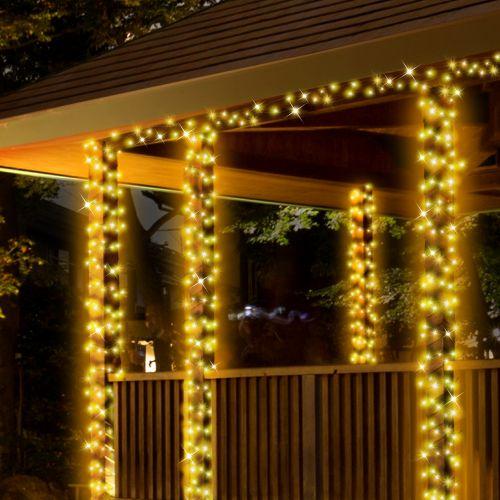 Гирлянда светодиодная "Нить" 5м 48LED 24В IP44 тепл. свет ( без трансформатора Б0041911) ЭРА Б0041904