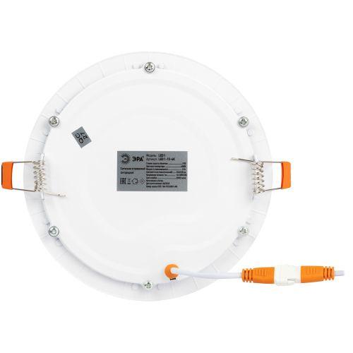 Светильник светодиодный 1-12-4K/LM круг. LED 12Вт 220В 4000К Эра Б0046896