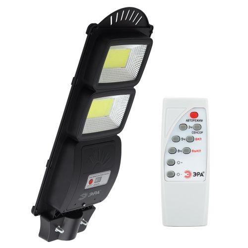 Светильник консольный 40Вт 750лм 5000К IP65 на солнечной батарее COB с датчиком движения ПДУ ЭРА Б0046793