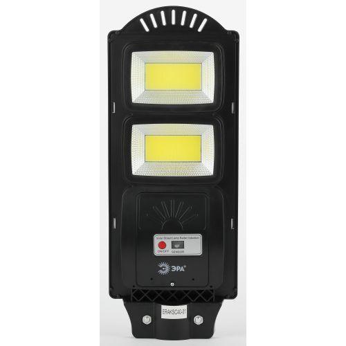 Светильник консольный 40Вт 750лм 5000К IP65 на солнечной батарее COB с датчиком движения ПДУ ЭРА Б0046793