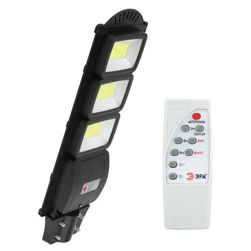 Светильник консольный 60Вт 1100лм 5000К IP65 на солнечной батарее COB с датчиком движения ПДУ ЭРА Б0046795