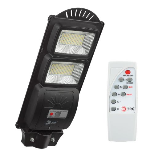 Светильник консольный 40Вт 700лм 5000К IP65 на солнечной батарее SMD с датчиком движения ПДУ ЭРА Б0046799