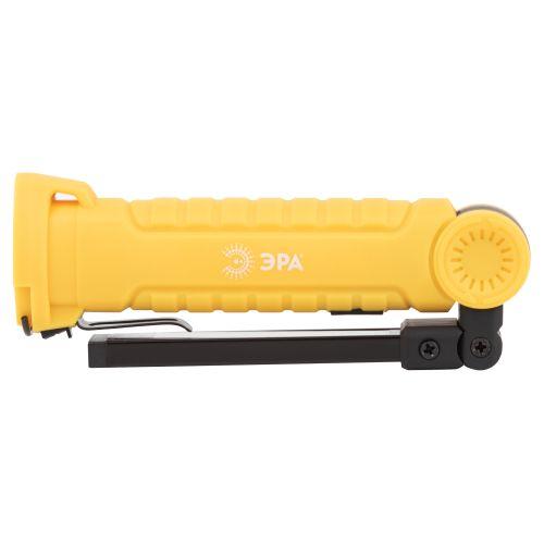 Фонарь светодиодный "Рабочие Практик" AA-901 многофункциональный СОВ+LED 3Вт магнит крючок клипса Эра Б0054041