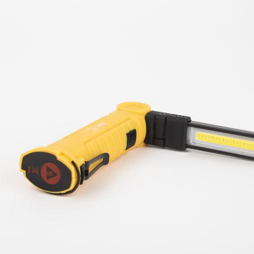 Фонарь светодиодный "Рабочие Практик" AA-901 многофункциональный СОВ+LED 3Вт магнит крючок клипса Эра Б0054041