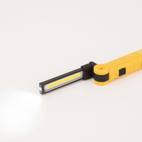 Фонарь светодиодный "Рабочие Практик" AA-901 многофункциональный СОВ+LED 3Вт магнит крючок клипса Эра Б0054041