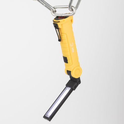 Фонарь светодиодный "Рабочие Практик" AA-901 многофункциональный СОВ+LED 3Вт магнит крючок клипса Эра Б0054041