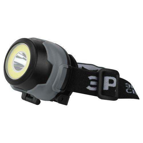 Фонарь налобный светодиодный GB-710 "Криптон" на батарейках 3 режима 5Вт СОВ 3хААА ЭРА Б0052752