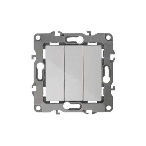 Выключатель 3-кл. СП Эра12 12-1107-01 10А IP20 250В 10AX механизм бел. Эра Б0014669