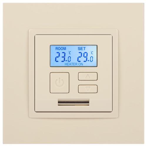 Терморегулятор универс.230В-Imax16А, Эра Elegance, сл.кость,14-4111-02 (Б0034376)