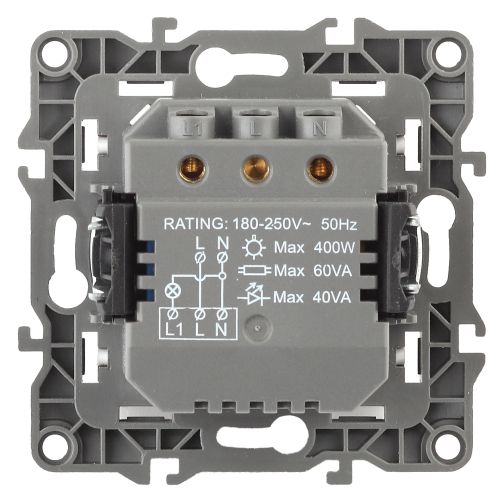 Датчик движения 3-проводной, 180-250В, 400Вт, Эра12, белый,12-4104-01 (Б0031261)