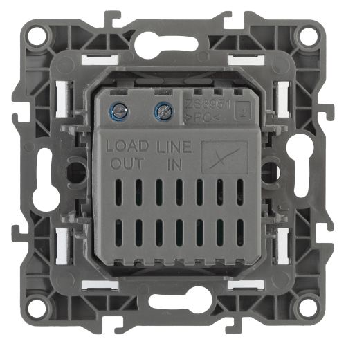 Светорегулятор поворотно-нажимной, 400ВА 230В, Эра12, перламутр,12-4101-15 (Б0019365)