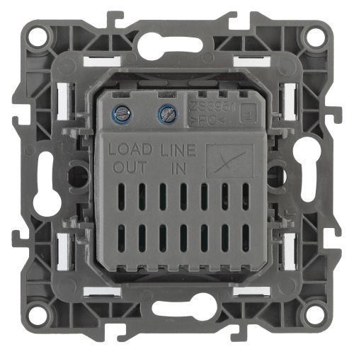 Светорегулятор поворотно-нажимной, 400ВА 230В, Эра12, бронза,12-4101-13 (Б0019363)