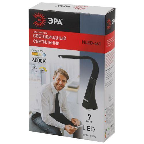 NLED-461-7W-BK Светильники настольные ЭРА NLED-461-7W-BK черный наст.светильник (Б0031609)