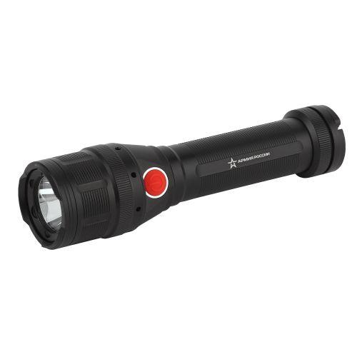 Фонарик карманный на батарейках 4xAA, с магнитом и регулируемым фокусом, 3 режима MB-902 Армия России (Б0036612)