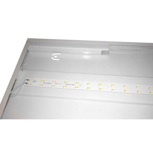 Светильник светодиодный SPO-6-72-4K-P 595х595х19 72Вт 4000К 6120лм универс. IP40 рассеив. призма с проводом панель ЭРА Б0041861