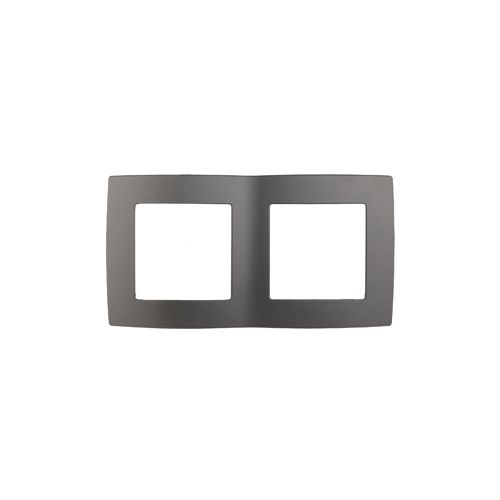 Рамка 2-м 12-5002-12 графит ЭРА Б0019370