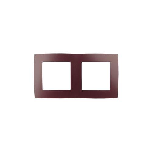 Рамка 2-м 12-5002-25 бордо ЭРА Б0019399