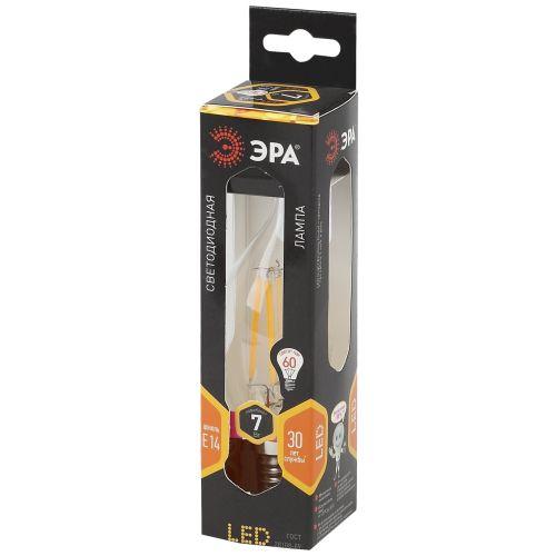 Лампа светодиодная F-LED BXS-7w-827-E14 7Вт свеча на ветру 2700К тепл. бел. E14 695лм 170-265В Эра Б0027944