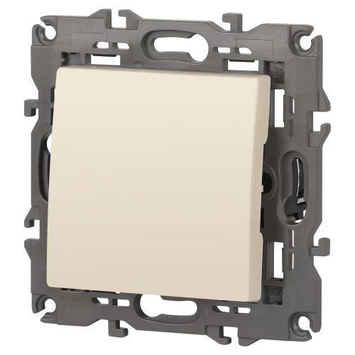 Механизм переключателя 1-кл. СП Эра Elegance 10А IP20 14-1103-02 250В 10AX сл. кость Эра Б0034223