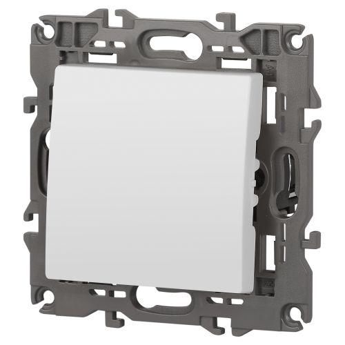 Механизм переключателя промежуточного 1-кл. СП Эра Elegance 10А IP20 14-1108-01 250В 10AX бел. Эра Б0034256