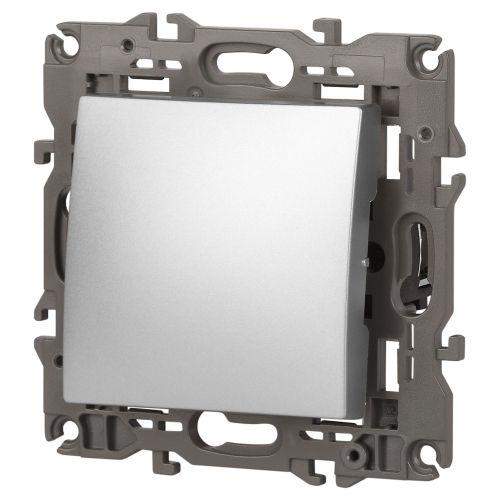 Механизм переключателя промежуточного 1-кл. СП Эра Elegance 10А IP20 14-1108-03 250В 10AX алюм. Эра Б0034259