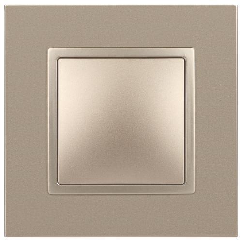 Механизм переключателя промежуточного 1-кл. СП Эра Elegance 10А IP20 14-1108-04 250В 10AX шампань Эра Б0034260