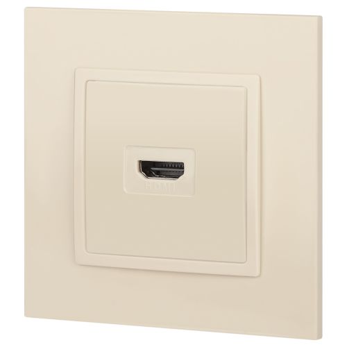 Розетка 14-3114-02 HDMI Elegance сл. кость ЭРА Б0034333