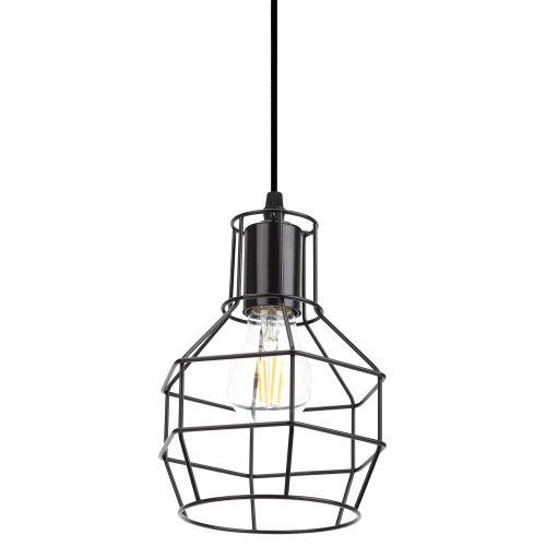 Светильник подвесной PL11 BK макс. 60Вт E27 d160мм металл черн. ЭРА Б0037458