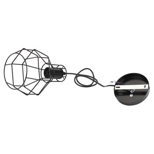 Светильник подвесной PL11 BK макс. 60Вт E27 d160мм металл черн. ЭРА Б0037458