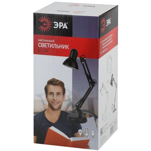 Светильник N-214-E27-40W-W настол. бел. ЭРА Б0035069
