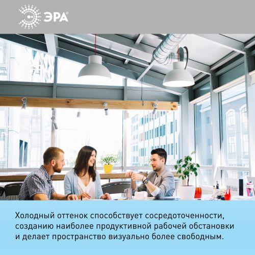 Лампа светодиодная A65-25W-860-E27 грушевидная 2000лм ЭРА Б0035336