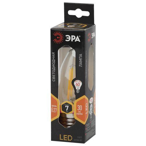 Лампа светодиодная F-LED B35-7W-827-E27 ЭРА Б0027950