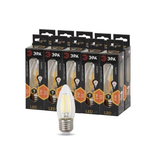 Лампа светодиодная F-LED B35-7W-827-E27 ЭРА Б0027950