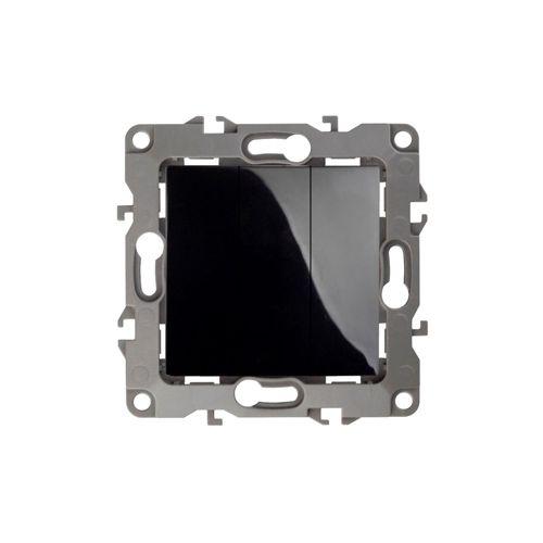 Выключатель 3-кл. СП Эра12 12-1107-06 10А IP20 250В 10AX механизм черн. Эра Б0014674